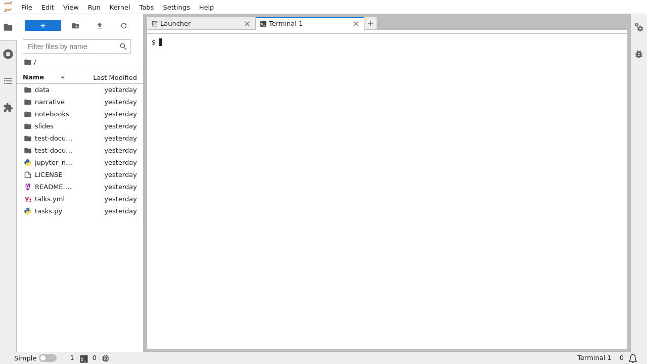 (Before Change) Default terminal position in "multiple" (default) mode