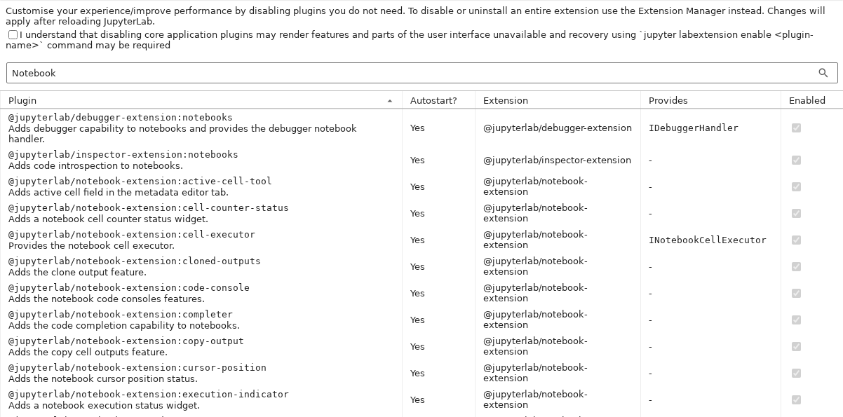 An example search result in the plugin extension listing.